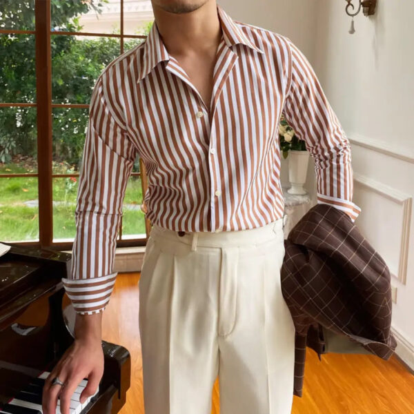 Camicia Sicilia a maniche lunghe da uomo - immagine 4